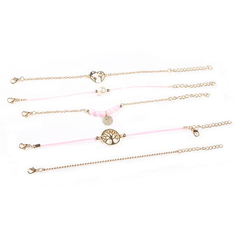 Women of The World Unite 5 Piece Bracelet Set ITALY Design  - ALILY