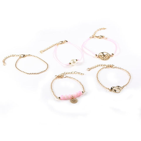 Women of The World Unite 5 Piece Bracelet Set ITALY Design  - ALILY
