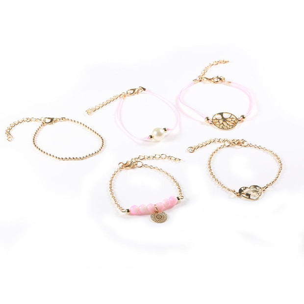 Women of The World Unite 5 Piece Bracelet Set ITALY Design  - ALILY