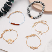Cleaning Our Oceans Marble 5 Piece Bracelet Set ITALY Design  - ALILY