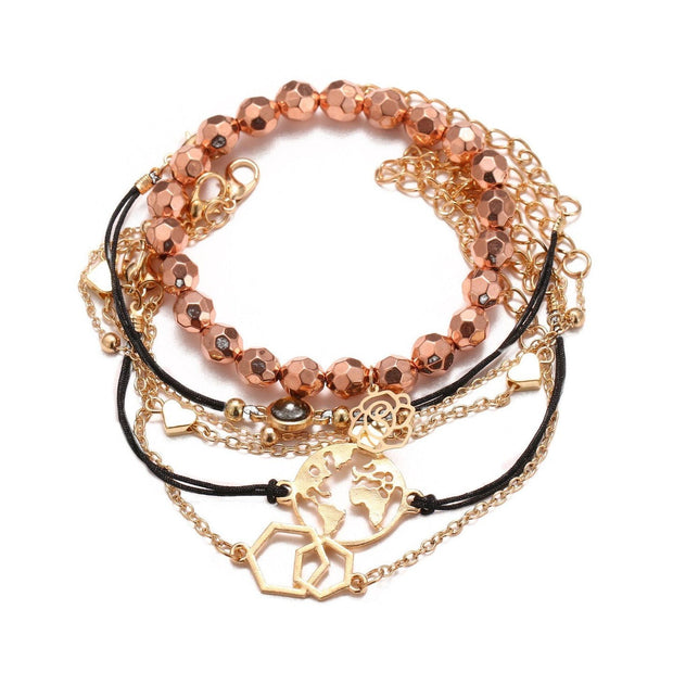 Chemist Around the World Rose Gold 6 Piece Set