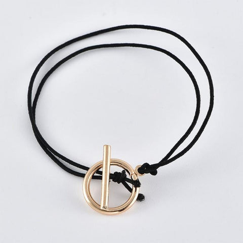 Egyptian Design Gold Ingrain Black Tassel 3 Piece Set ITALY Design  - ALILY