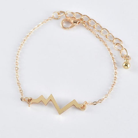 Halloween Inspired Heart-Pulse Four Piece Bracelet Set ITALY Design  - ALILY