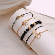 Love & Peace Throughout The World Marble 5 Piece Set ITALY Design  - ALILY