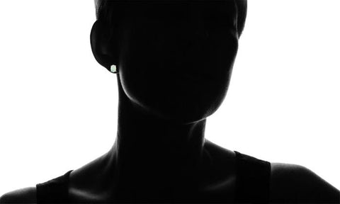3.00 CT Oval Cut Opal Stud Earring in 18K White Gold Plated, Earring, ALILY , ALILY   jewelryjewelry deals, swarovski crystal jewelry, groupon jewelry,, jewelry for mom, 