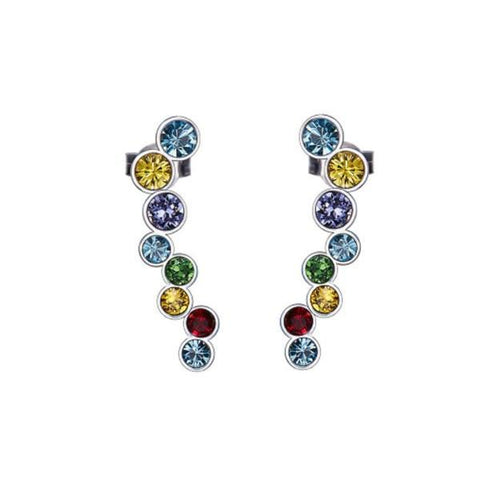 Rainbow Bubble Stud ITALY Design  - ALILY