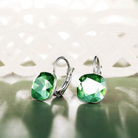 0.55 CT Mini Bella Leverback Earring - 4 Options Available ITALY Design  - ALILY