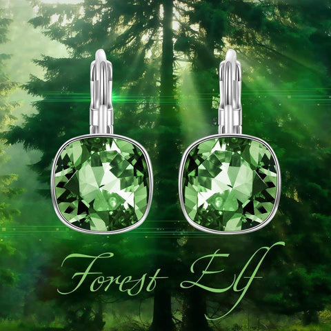 0.55 CT Mini Bella Leverback Earring - 4 Options Available ITALY Design  - ALILY