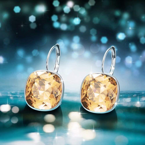 0.55 CT Mini Bella Leverback Earring - 4 Options Available ITALY Design  - ALILY