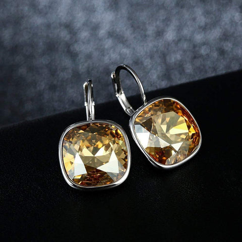 0.55 CT Mini Bella Leverback Earring - 4 Options Available ITALY Design  - ALILY