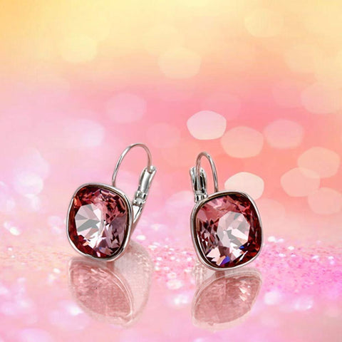 0.55 CT Mini Bella Leverback Earring - 4 Options Available ITALY Design  - ALILY