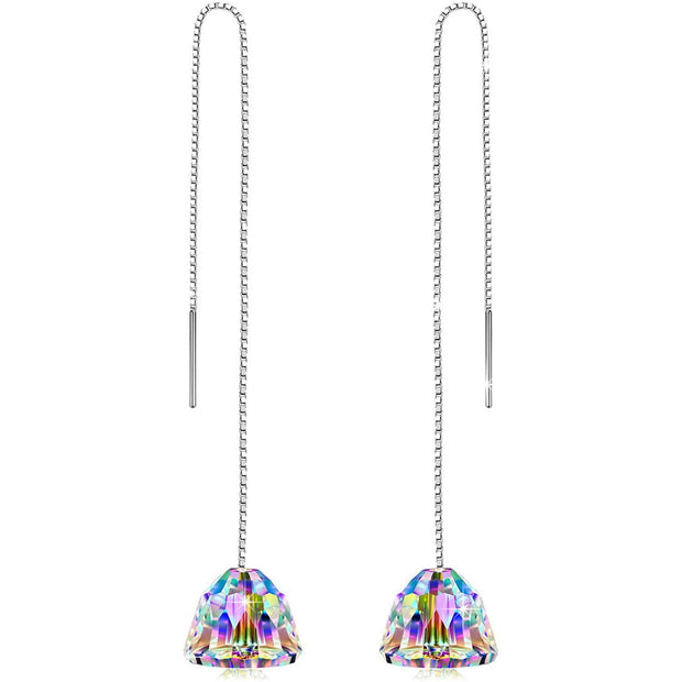Aurora Borilles Chandellier threader Drop Earring ITALY Design  - ALILY