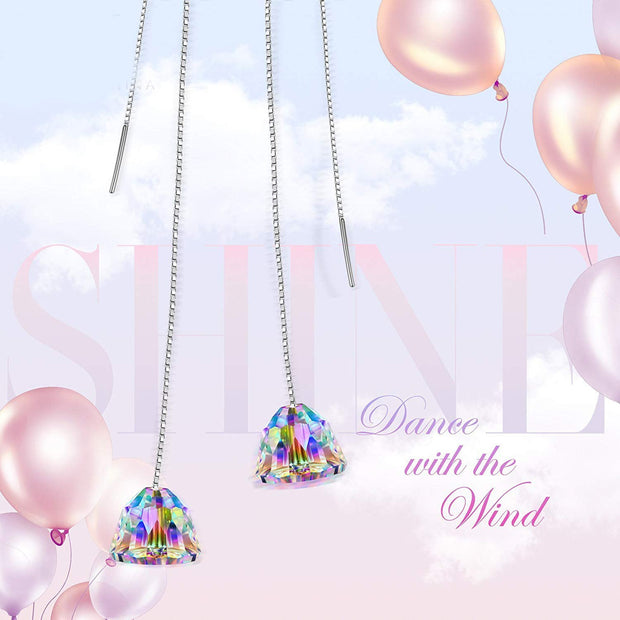 Aurora Borilles Chandellier threader Drop Earring ITALY Design  - ALILY