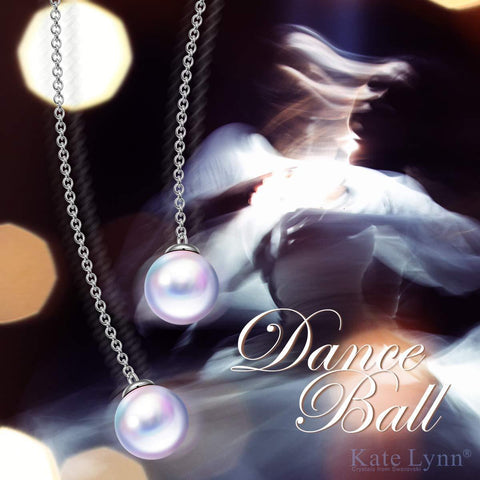 Pearl Drop Earring with Diamond ITALY Design  - ALILY