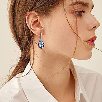 Baroque Drop Changing Color Drop Earring ITALY Design  - ALILY