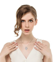 I Love You Necklace in Silver - ALILY  www..com fashion jewelry for women