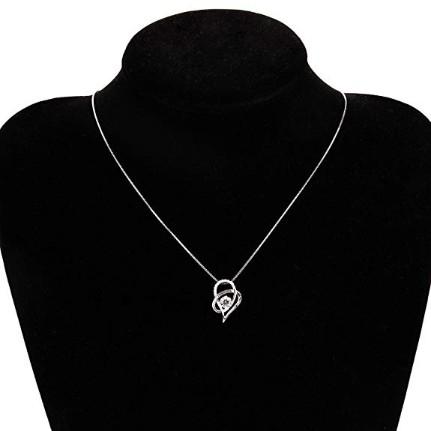I Love You Necklace in Silver - ALILY  www..com fashion jewelry for women