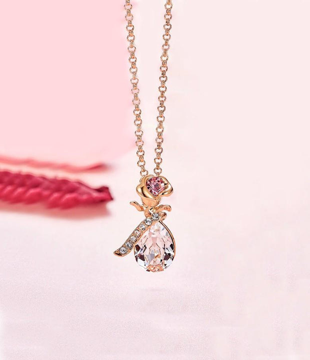 White  Elements Teardrop Pear Cut Pav&