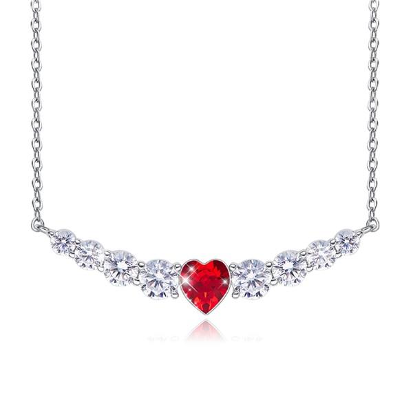 Red Heart Shaped  Elements Orchid Pav&