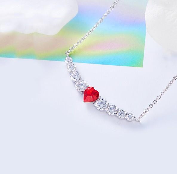 Red Heart Shaped  Elements Orchid Pav&