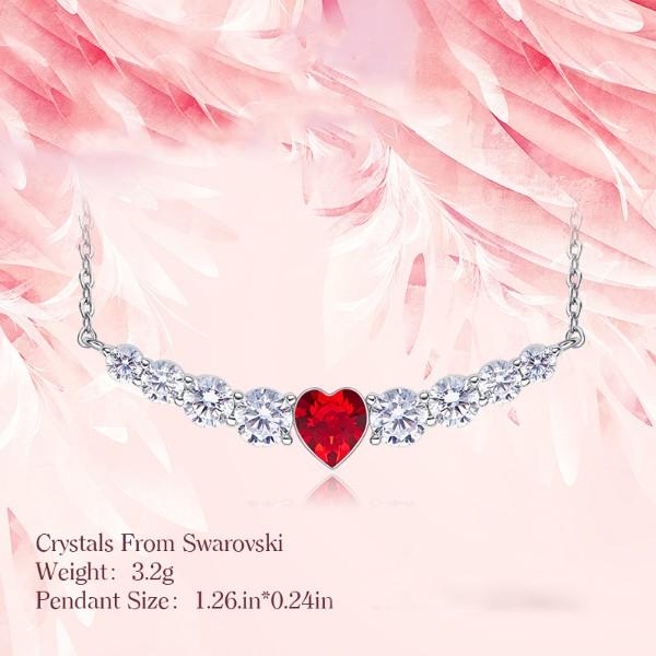 Red Heart Shaped  Elements Orchid Pav&