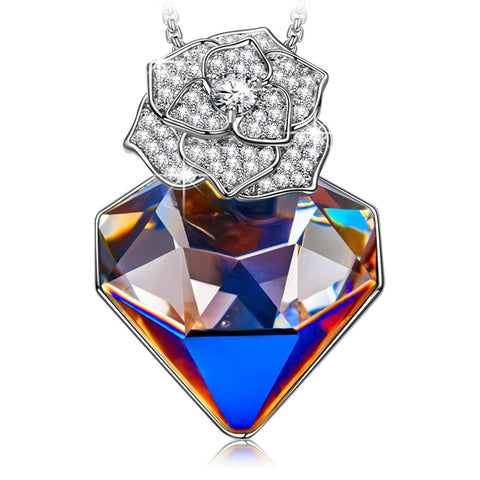 Dark Crystal Diamond Shaped White Pav&
