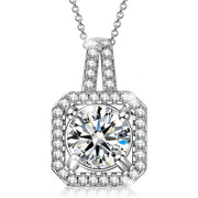 LOVING Confession- Pave All Around Necklace ITALY Design  - ALILY