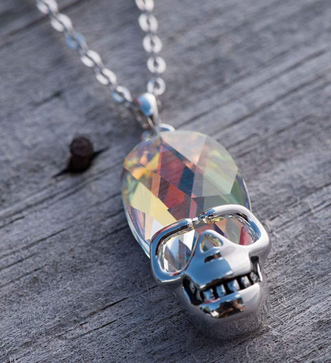 Aurora Borilles Skull Necklace ITALY Design  - ALILY