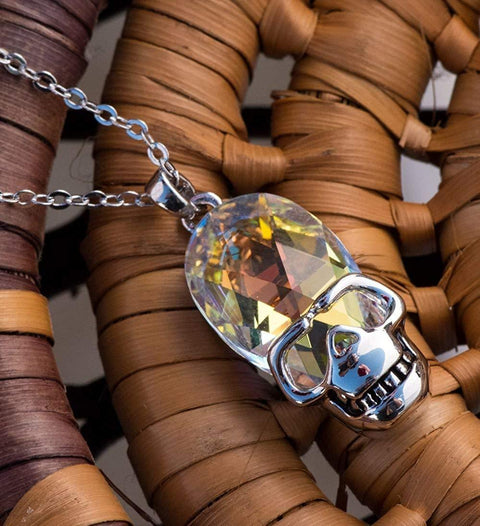 Aurora Borilles Skull Necklace ITALY Design  - ALILY