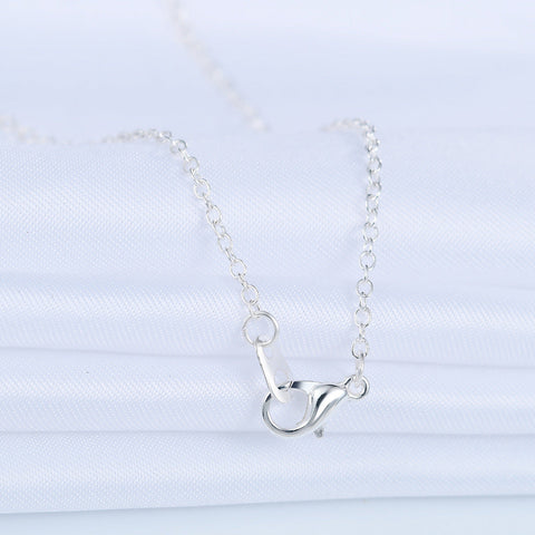 Italian  Pav’e Infinity Necklace in 14K Gold Plating