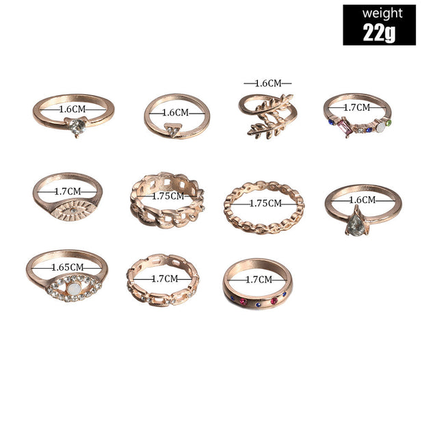 11-Piece Minimalist Bohemian Pav&
