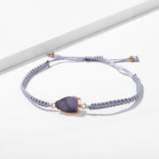 Natural Stone  18K Gold Plated Bracelet ITALY Design