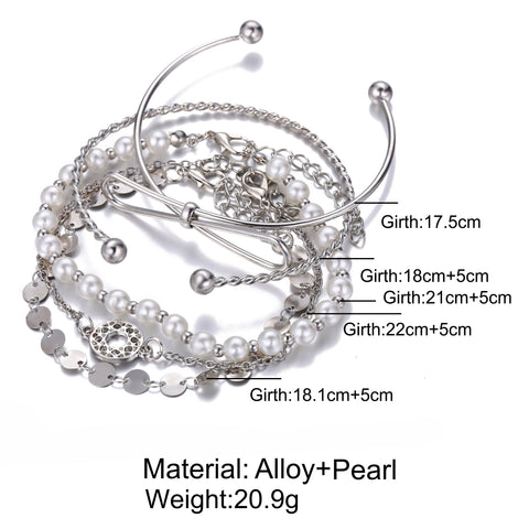 18K White Gold Plated Bracelet in 18K White Gold Plated ITALY Design