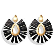 Fringe Drop Earring 18K Gold Plated Earring in 18K Gold Plated ITALY Design