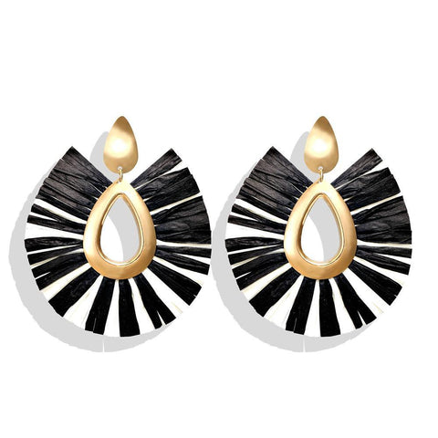 Fringe Drop Earring 18K Gold Plated Earring in 18K Gold Plated ITALY Design