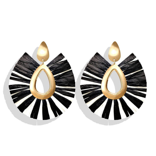 Fringe Drop Earring 18K Gold Plated Earring in 18K Gold Plated ITALY Design