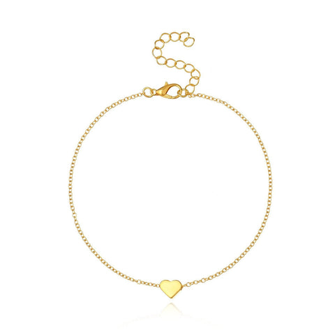 Classic Heart 18K Gold Plated Necklace in 18K Gold Plated ITALY Design