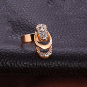 4 Piece Royal Jewelry Set With ® Crystals 18K Gold Plated Set in 18K Gold Plated