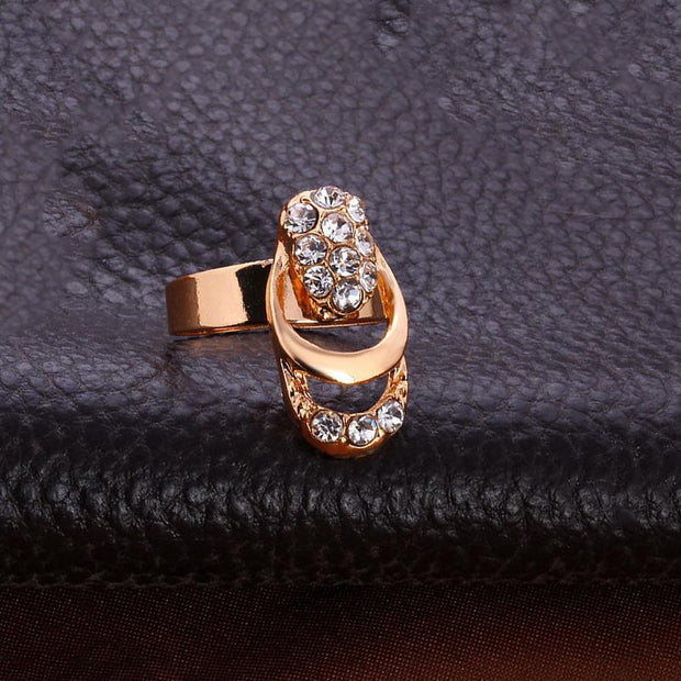 4 Piece Royal Jewelry Set With ® Crystals 18K Gold Plated Set in 18K Gold Plated