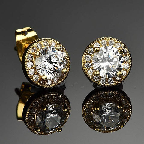 Halo Stud Earrings with Swarovski Crystals with FREE Gift Box, , ALILY , ALILY   jewelryjewelry deals, swarovski crystal jewelry, groupon jewelry,, jewelry for mom, 