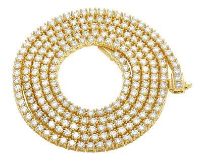 3mm Tennis Necklace with Swarovski Crystals in 18K Gold Plated, Necklace, ALILY , ALILY   jewelryjewelry deals, swarovski crystal jewelry, groupon jewelry,, jewelry for mom, 
