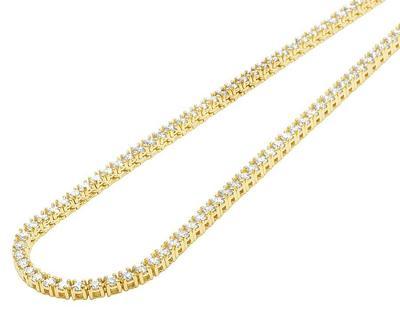 3mm Tennis Necklace with Swarovski Crystals in 18K Gold Plated, Necklace, ALILY , ALILY   jewelryjewelry deals, swarovski crystal jewelry, groupon jewelry,, jewelry for mom, 