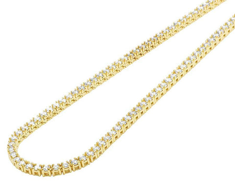55 CTTW Swarovski Elements Tennis Necklace Set in 18K Gold (Multiple Options), , ALILY , ALILY   jewelryjewelry deals, swarovski crystal jewelry, groupon jewelry,, jewelry for mom, 