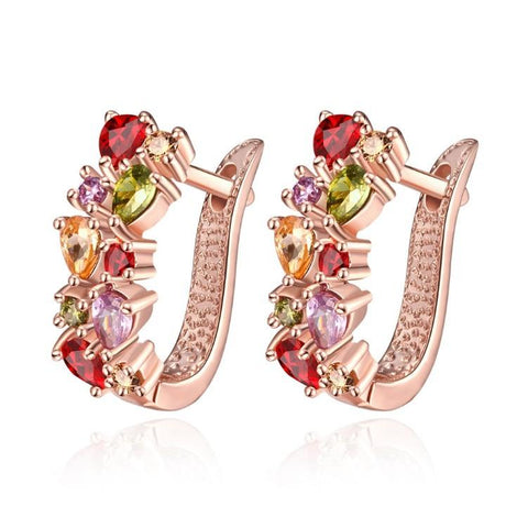 Mona Lisa Crystal Earrings Made with Swarovski Elements - ALILY  www..com fashion jewelry for women