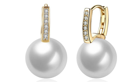 Freshwater Pearl Austrian Elements Pav&