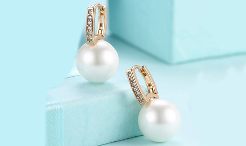 Freshwater Pearl Austrian Elements Pav&