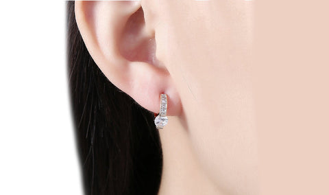 14K Gold Plating White Elements Pav&
