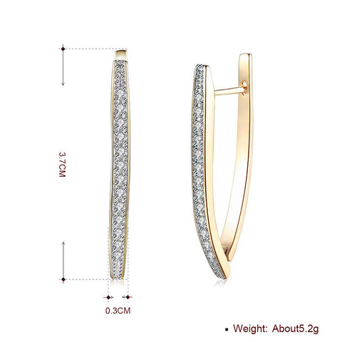 10Ct Tennis Bracelet + Halo Earring+ Necklace With  Crystals - 5 Piece Set with Luxe Box - 18K Gold ITALY Design