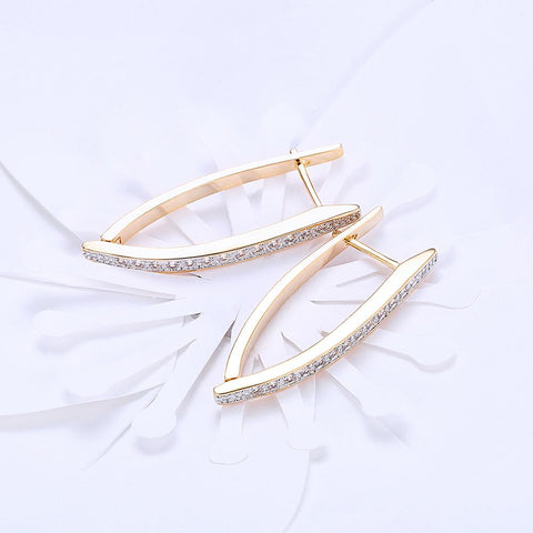 10Ct Tennis Bracelet + Halo Earring+ Necklace With  Crystals - 5 Piece Set with Luxe Box - 18K Gold ITALY Design
