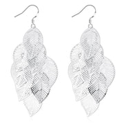 Filigree Dangling Laser Cut Earrings For The Fall, , ALILY , ALILY   jewelryjewelry deals, swarovski crystal jewelry, groupon jewelry,, jewelry for mom, 